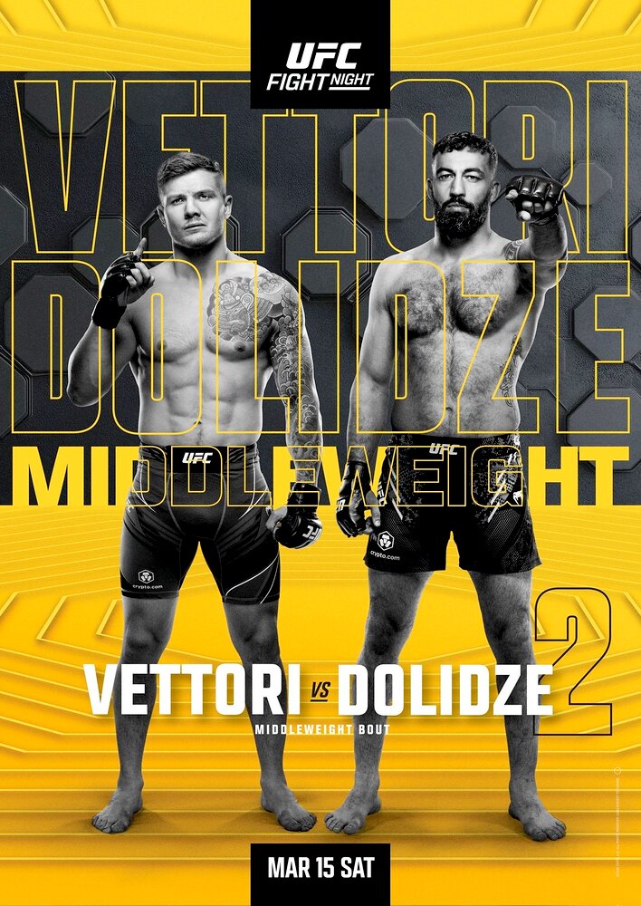 "UFC on ESPN" Vettori vs. Dolidze 2
