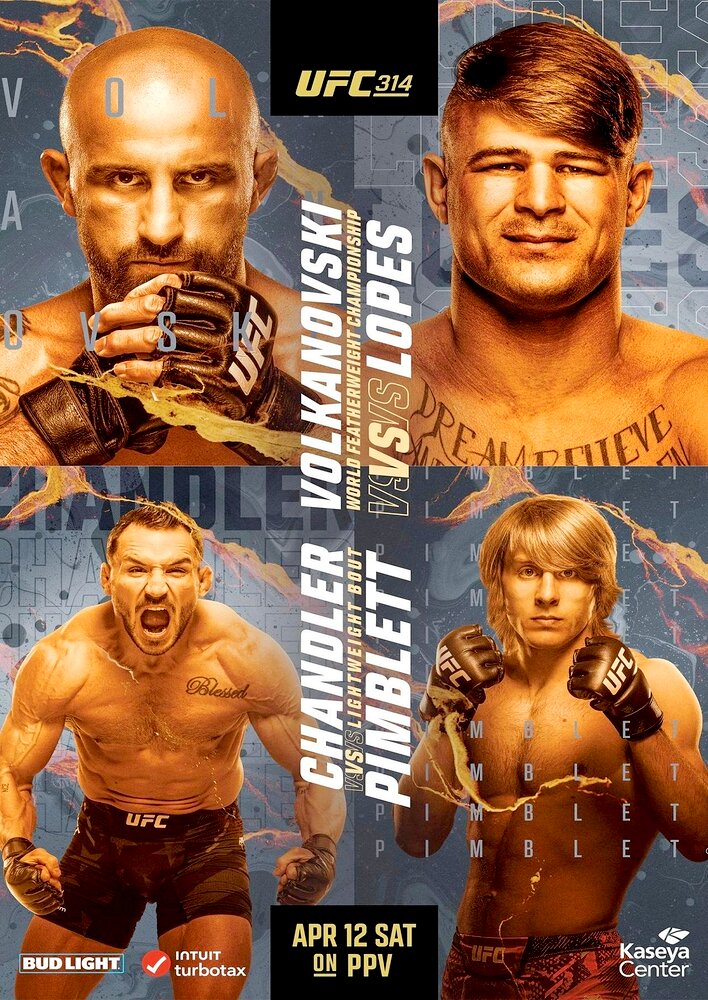 UFC 314: Volkanovski vs. Lopes