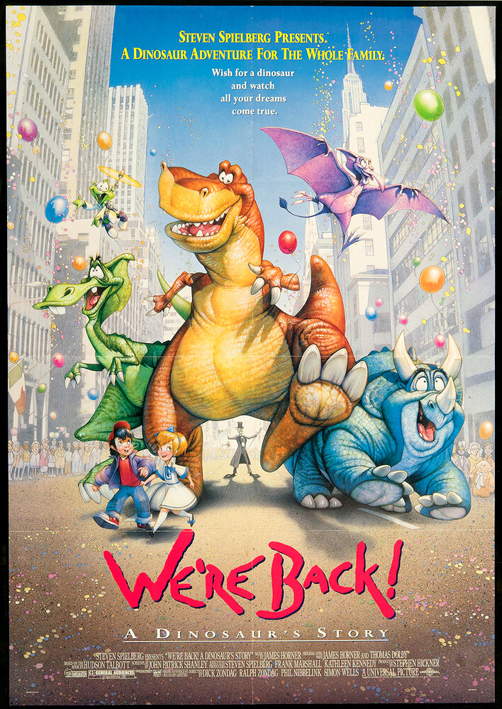 We're Back! A Dinosaur's Story