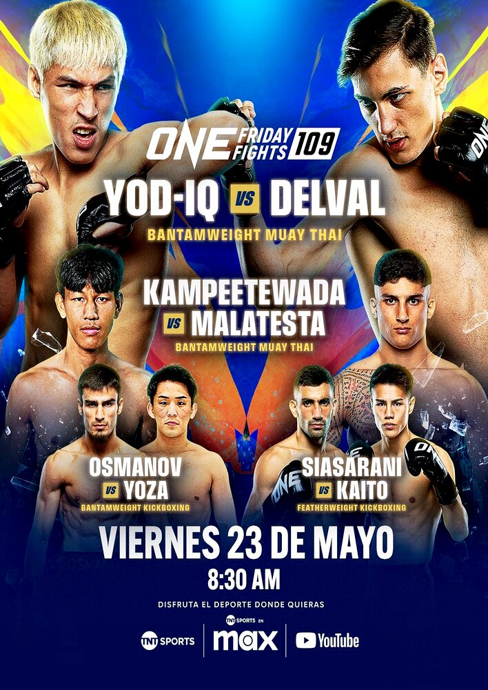 "ONE Championship MMA" ONE Friday Fights 109: Yod-IQ vs. Delval