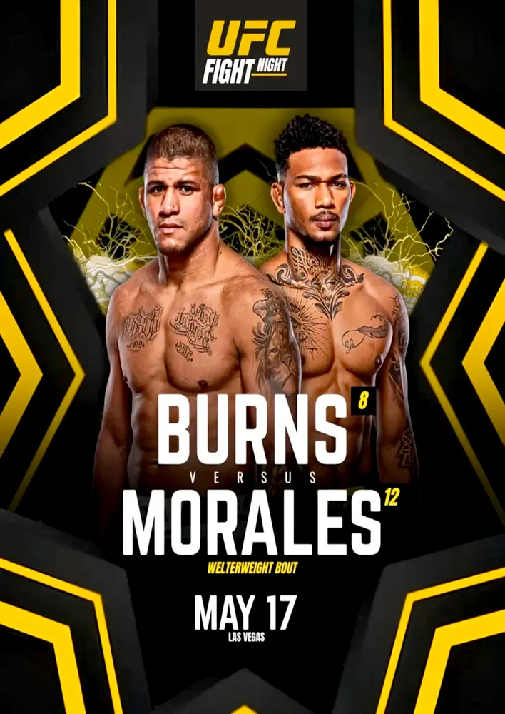 "UFC on ESPN" Burns vs. Morales