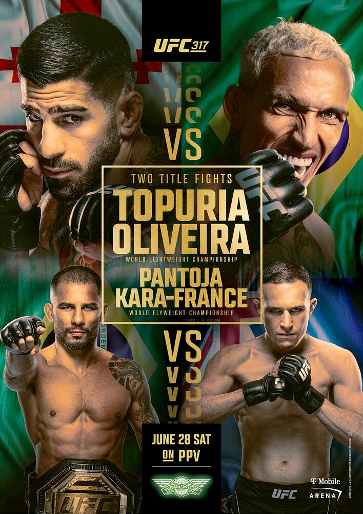 UFC 317: Topuria vs. Oliveira