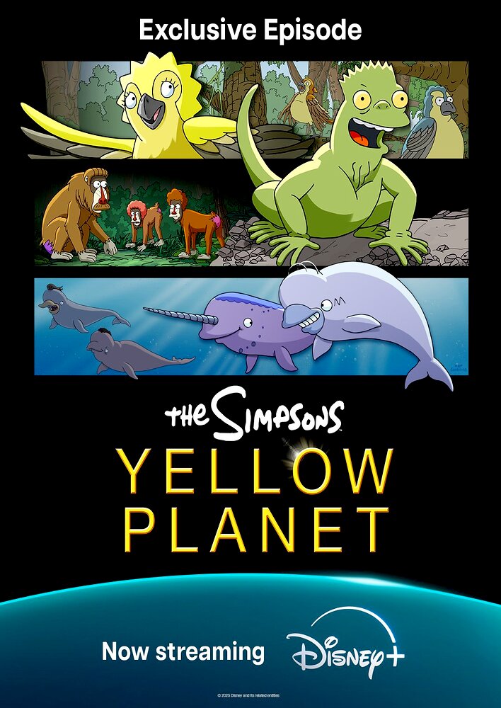 "The Simpsons" Yellow Planet