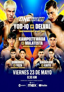 "ONE Championship MMA" ONE Friday Fights 109: Yod-IQ vs. Delval