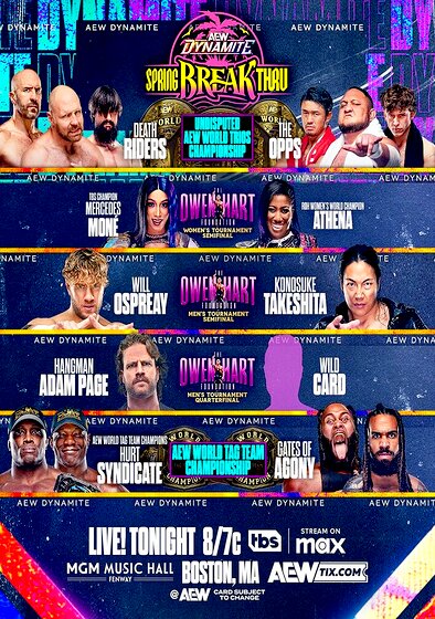 "AEW Dynamite" Spring BreakThru