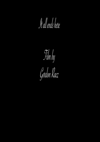 It all ends here